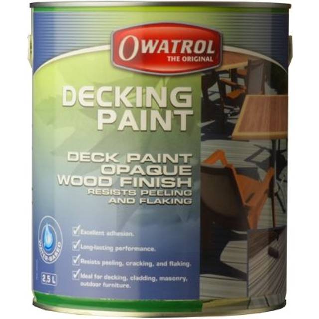 Owatrol Decking Paint - Cedar - 20 Litres