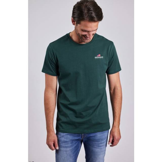 SEBAGO Noah Logo Tee |Grön |S