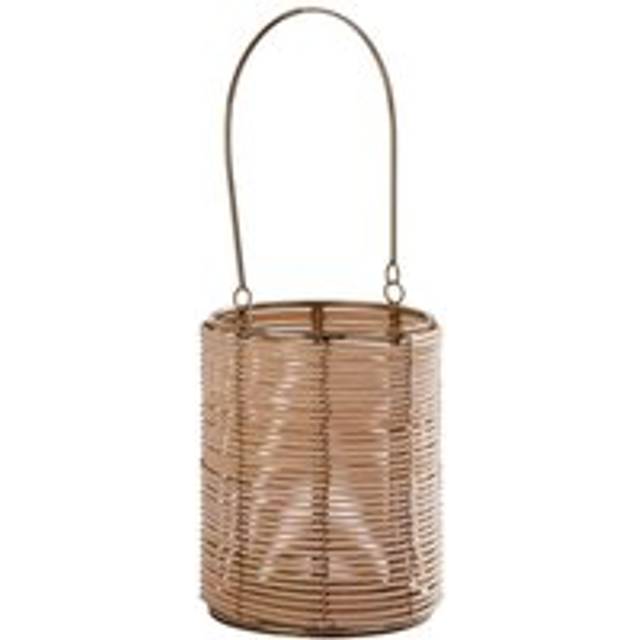 Interiors By Ph Malacca Small Hurricane Candle Holder, Gold