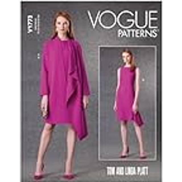 Vogue Misses' Asymmetric Dress & Jacket Sewing Pattern V1773, B5