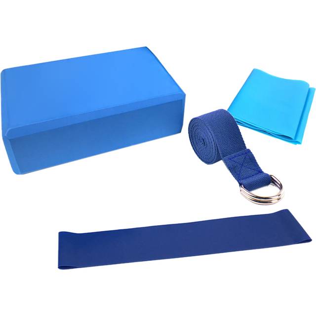 5 st / set lixada yogabollupps&#xE4;ttning yogautrustningsupps&#xE4;ttning inkluderar yogabollyoga-block som str&#xE4;cker remmen motst&#xE5;ndsslinga - Arm&#xE9;gr&#xF6;n