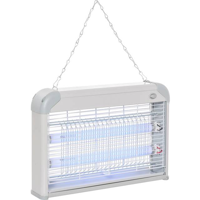 Outsunny 849010 Electric Mosquito Insect Killer 20W - Grey
