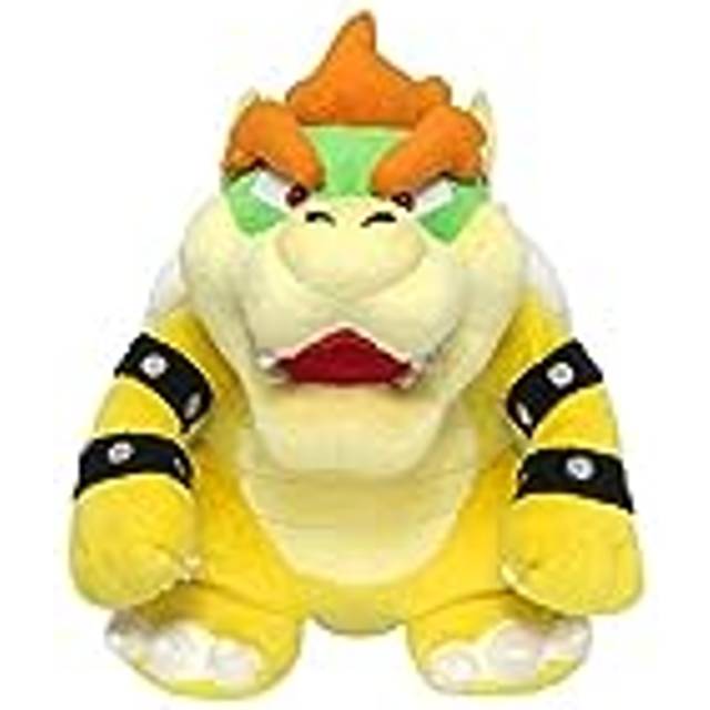 Nintendo - Mario - Plush - Bowser - Top Kvalitet (Sanei) - Bamse 26cm