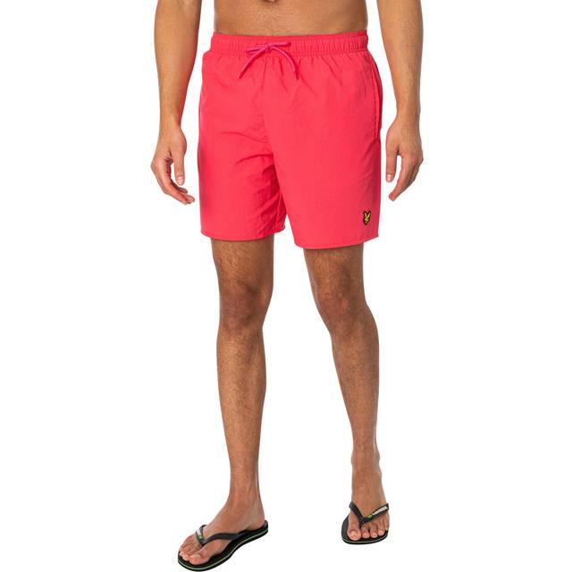 Lyle & Scott, Badkläder, Herr, M, Plain Swimshort - pink (M)