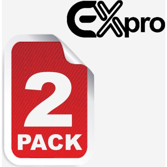 2 x Ex-Pro Digital Camera Battery DMW-BLE9 for Panasonic Lumix DMC-GF5 & More