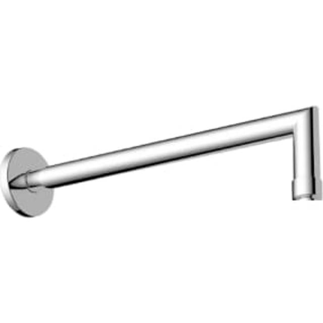 Croydex Over Head Fixed Straight Chrome Shower Arm - Silver
