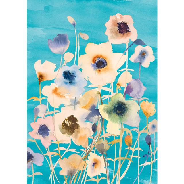The Flowers - Wrapped Canvas Art Prints (122cm H x 81cm W)