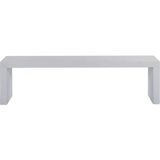 Garden Bench TARANTO 150 cm Concrete White