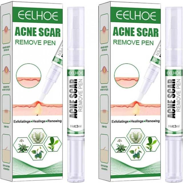 Acne Scar Removal Cream Repair Acne Pits Reduce Acne Marks Essence 3ml Plant Extracts Repair Skin