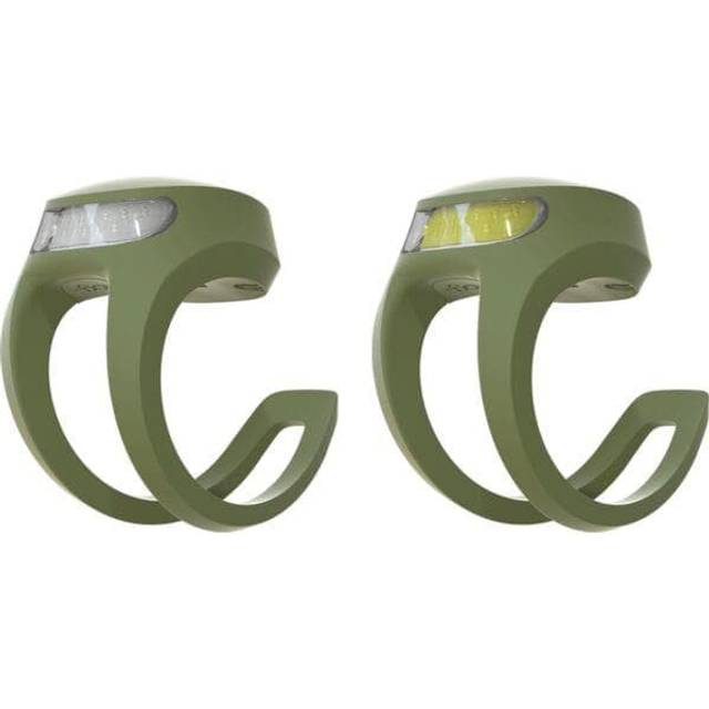 Knog Light - Frog V3 Rechargeable Army Jacket Green Twinpack Twin Pack