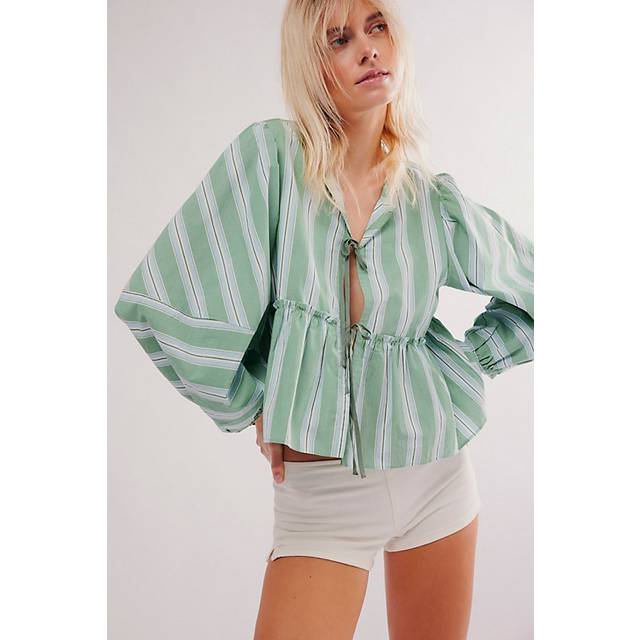 Free People Brunch Babe Blouse