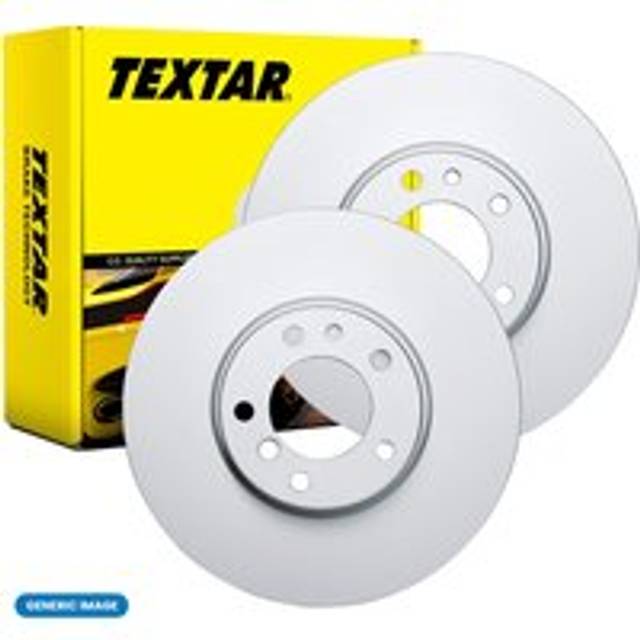 Textar Rear Brake Disc L R Without Wheel Mounting Pin