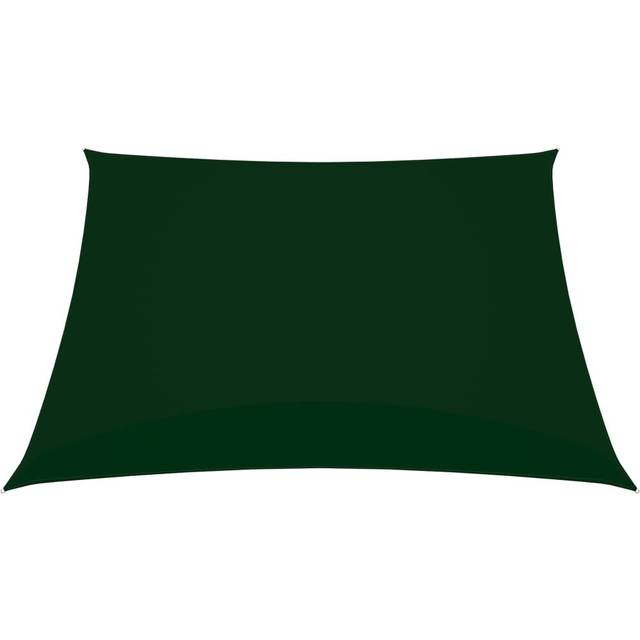 Aadje 4.5m x 4.5m Square Shade Sail - Dark Green (450cm W X 450cm D)