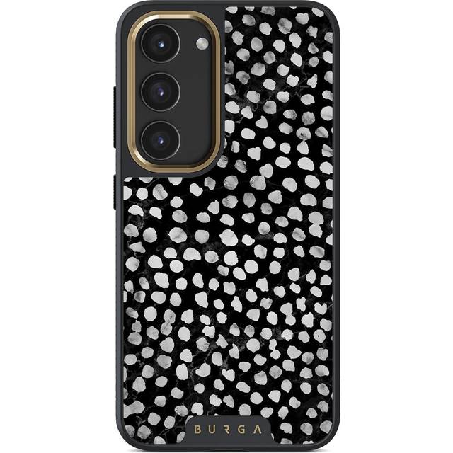 Night Sky - Dotted Samsung Galaxy S23 Case, Elite Dark / Gold