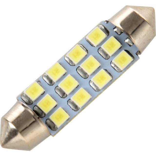 42mm 12 SMD 3528 LED White Car Interior c5w Dome Festoon Bulb Light Lamp DC 12V