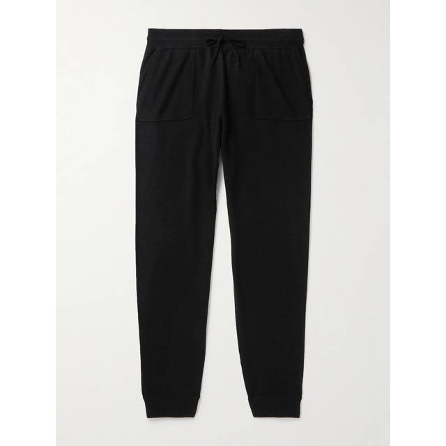 Mr P. - Tapered Wool and Cashmere-Blend Sweatpants - Men - Black - XXL
