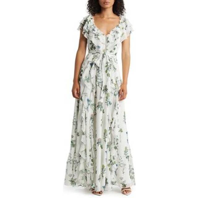 Ted Baker Chiffon Maxi Dress