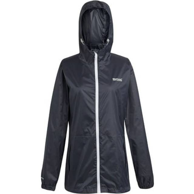 (16 UK, Seal Grey) Regatta Womens/Ladies Pack It III Waterproof Jacket