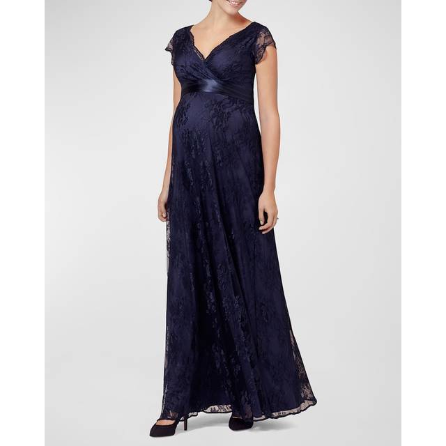 Tiffany Rose Eden Lace Maternity Dress, Navy