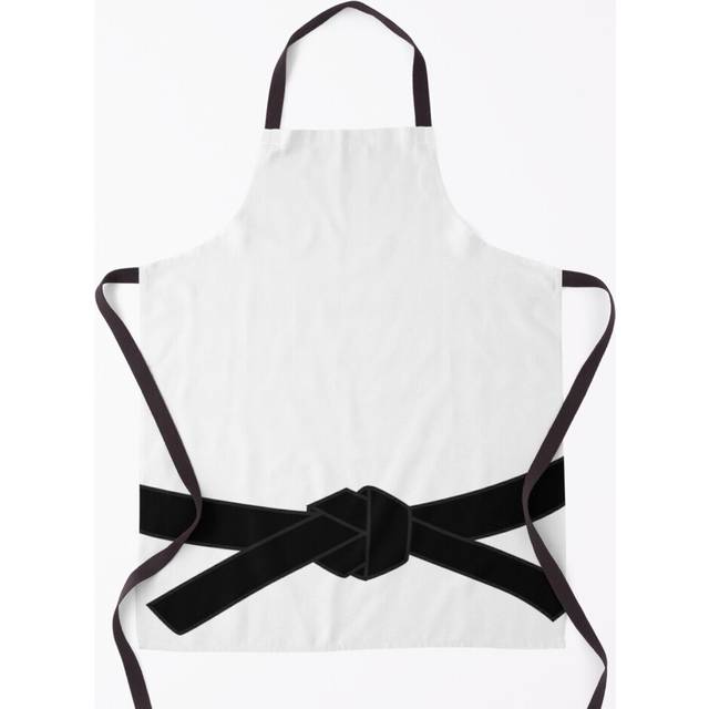 Judo Black Belt Grill Aprons for Kitchen BBQ Chef