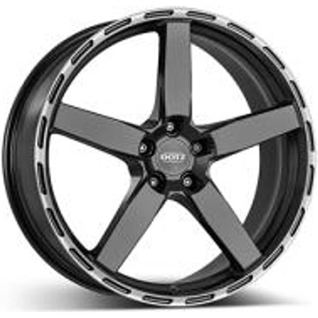 Dotz MarinaBay Dark Gunmetal / Polished Lip 8,5X20 5/112 ET45 CB70,1