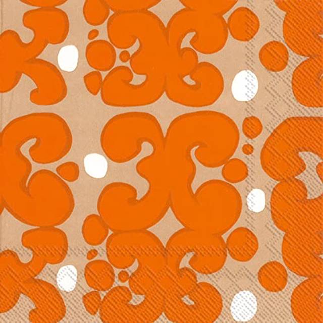 Marimekko Napkin Old Keidas Orange