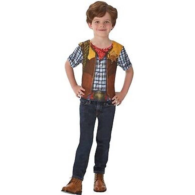 Bristol Novelty Childrens/Kids Cowboy Costume Top M