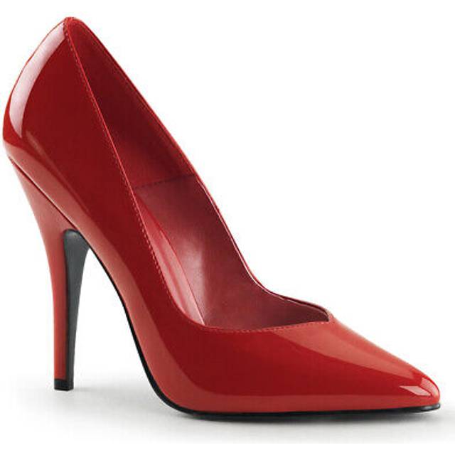 (UK 2/EU 35/US 5) Pleaser Womens Pumps SEDUCE-420V Red Pat
