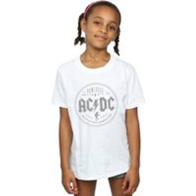 AC/DC Girls Rock N Roll Damnation Black Cotton T-Shirt