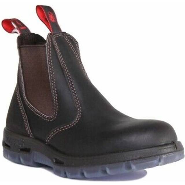 Redback Bobcat Leather Boot - Dark Brown