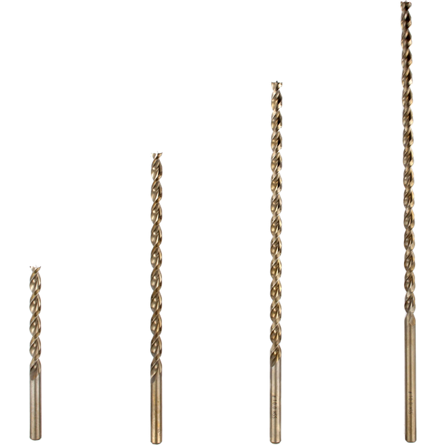 FAMAG 4mm HSS-Ground Brad Point Drill Bit Extra Long OAL 150mm, 1599104