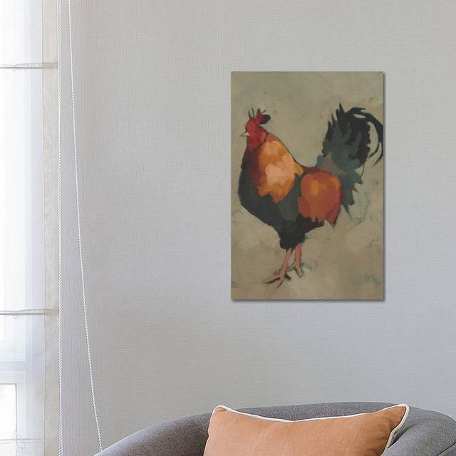 Roost Ruler II by Jacob Green - Wrapped Canvas Painting (66.04cm H x 45.72cm W x 3.81cm D)