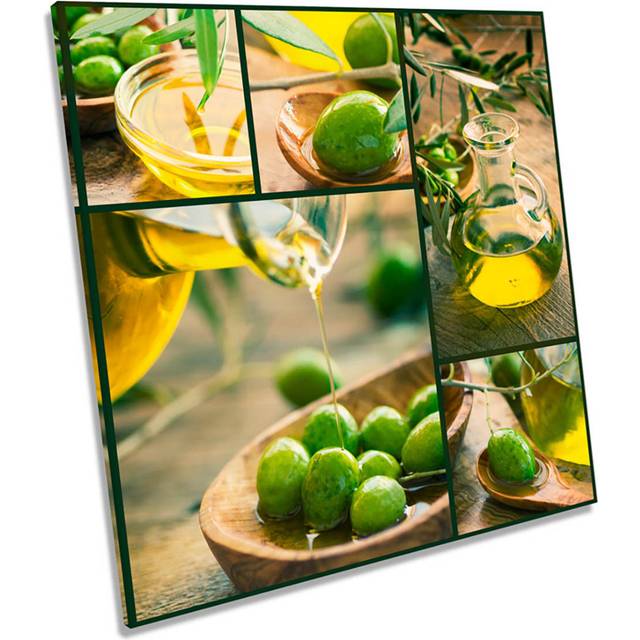 Dellaposta Olives Kitchen Food Drink - Print (76.2cm H x 76.2cm W x 4cm D)