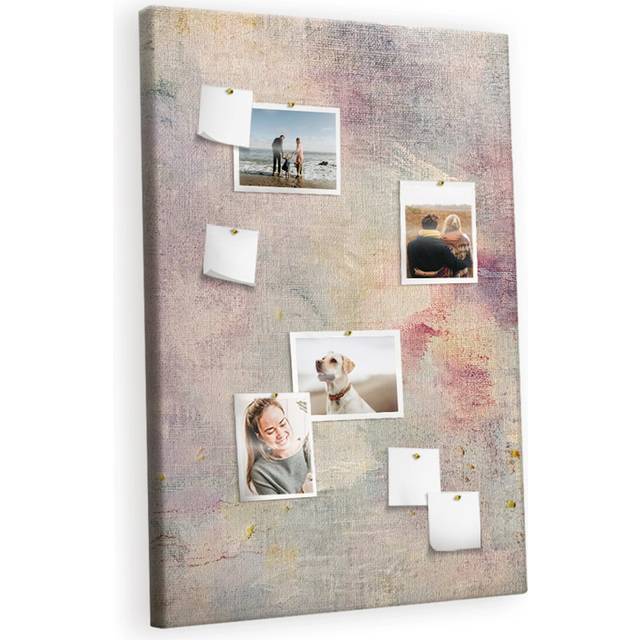 Brindon Wall Mounted Cork Board - Multicolour (120cm H X 80cm W X 2.5cm D)