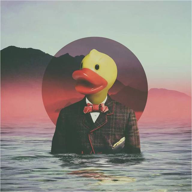 Rubber Ducky, Square by Ali Gulec - Wrapped Canvas Graphic Art (30.48 cm H x 30.48 cm W)