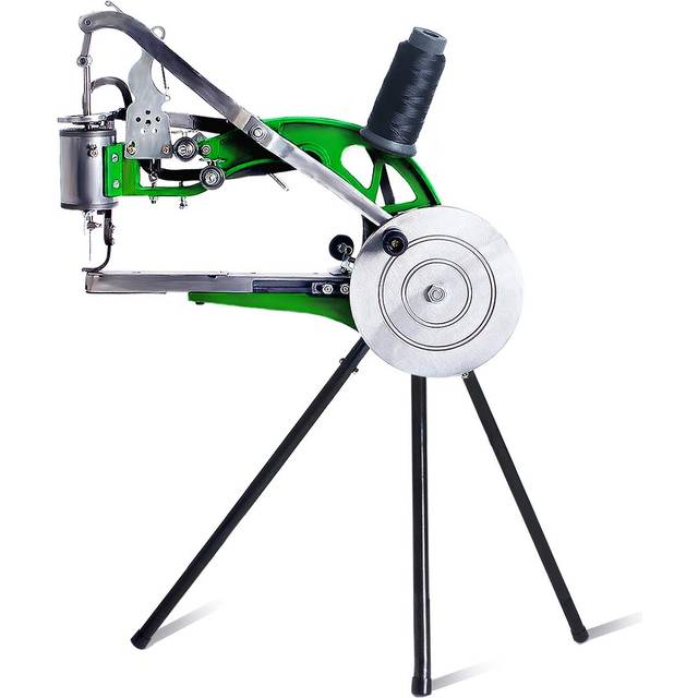 DODOQ Manual Leather Sewing Machine Hand Shoe Cobbler Stitching Repair Mending Machine Patcher Dual Cotton Nylon Line Sewing Machine