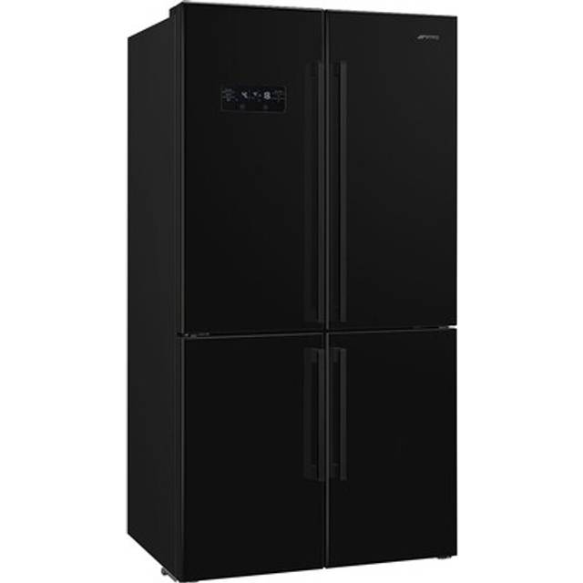 French Door kyl/frys 92 cm, svart - Svart