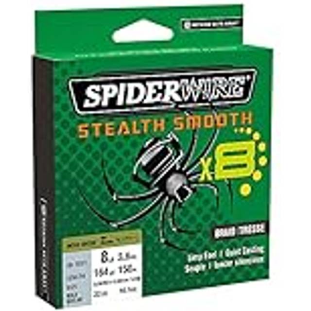 Spiderwire Stealth Smooth 8-trådig, flätad fiskelina, 300 meter, röd (Code Red), 0,15 mm/16,5 kg