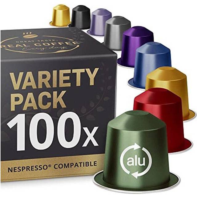 Variety Pack 100 Nespresso Compatible Pods TestWinning Capsules 9 Different Varieties