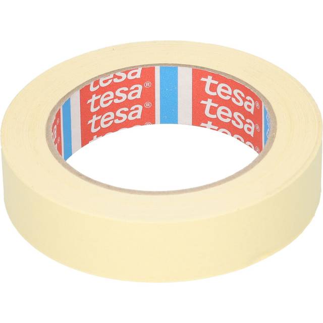 tesa 04329 PV1 Finely CrÃªped Paper Masking Tape 25mm x 50m