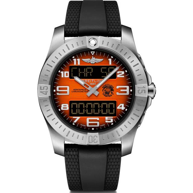 Breitling Watch Professional Aerospace B70 Orbiter 25th Rubber