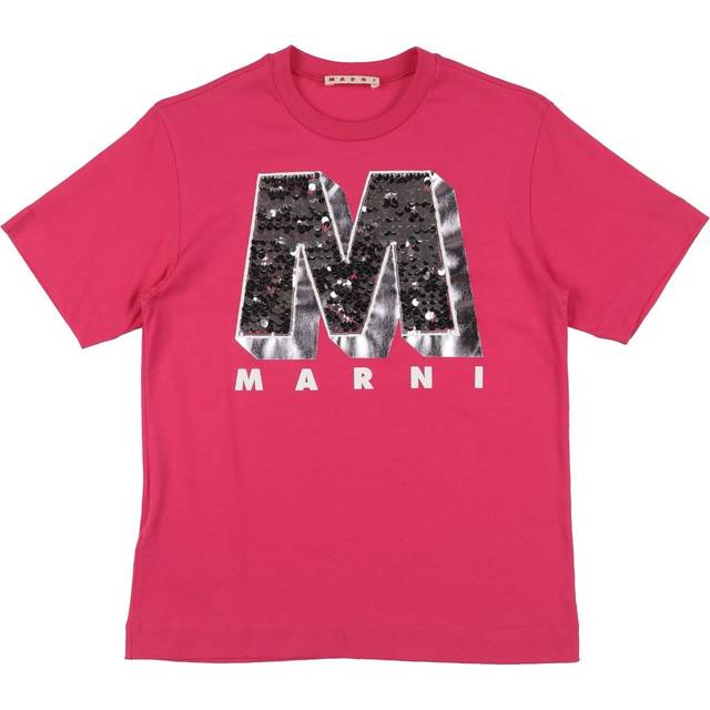 Marni Toddler Girl T-shirt Magenta Size 4 Cotton, Polyester