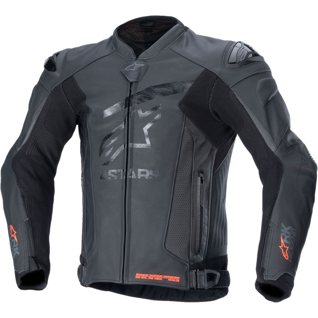 Alpinestars MC-Jakke GP Plus R V4 Rideknit Leather, Sort Dame