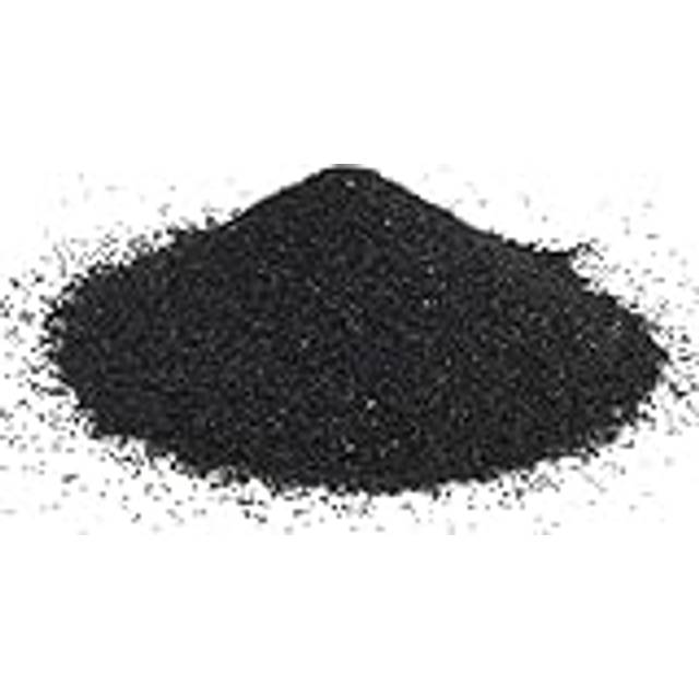 vidaXL Aquarium Sand 10 kg Black 0.2-2 mm