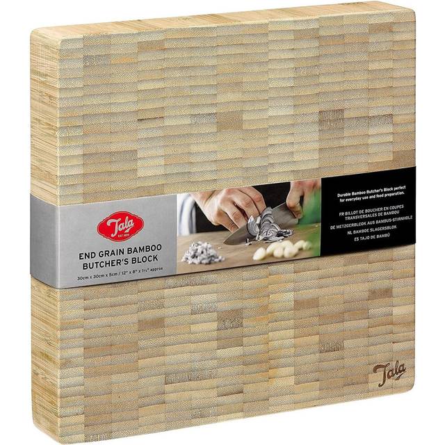 Wooden Chopping Cutting Board Square Slicing Serving Block Kitchen Home Board
