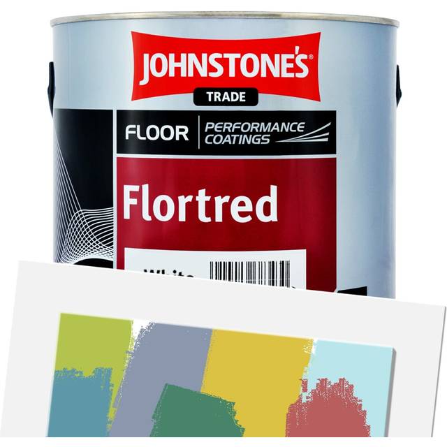 Johnstone's Trade Flortred Floor Paint Princess Grey 2.5L