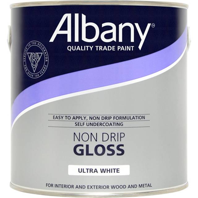 Albany - Non-Drip Gloss Ultra White 2.5L