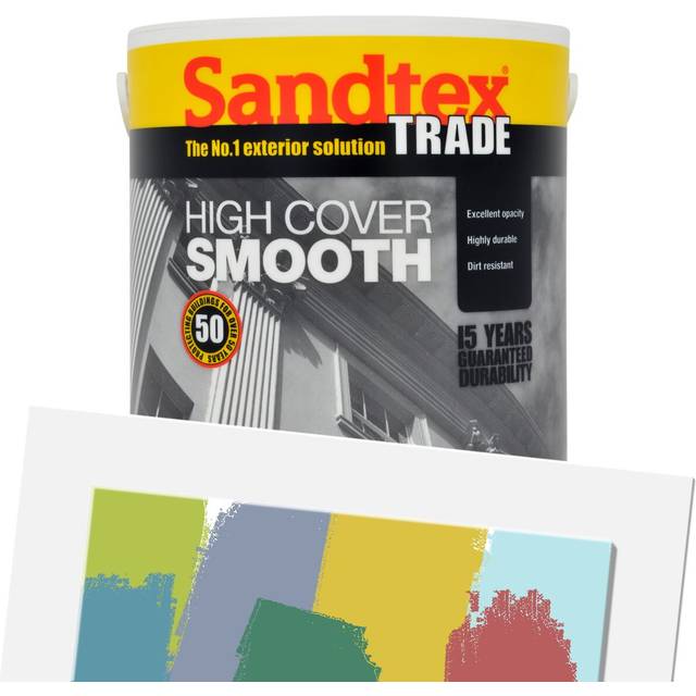 Sandtex Trade - High Cover Smooth (Tinted) 5L