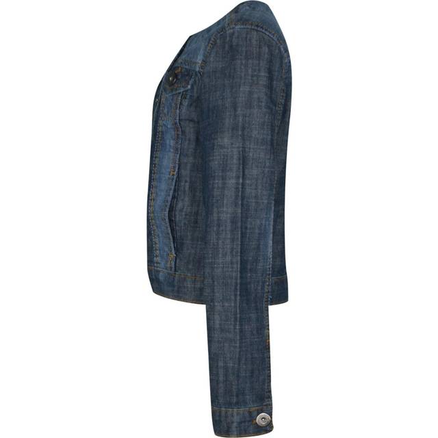 (11-12 Years) Kids Girls Denim Jackets Designer Dark Blue Jeans Jacket Fashion Coats 3-13 Year