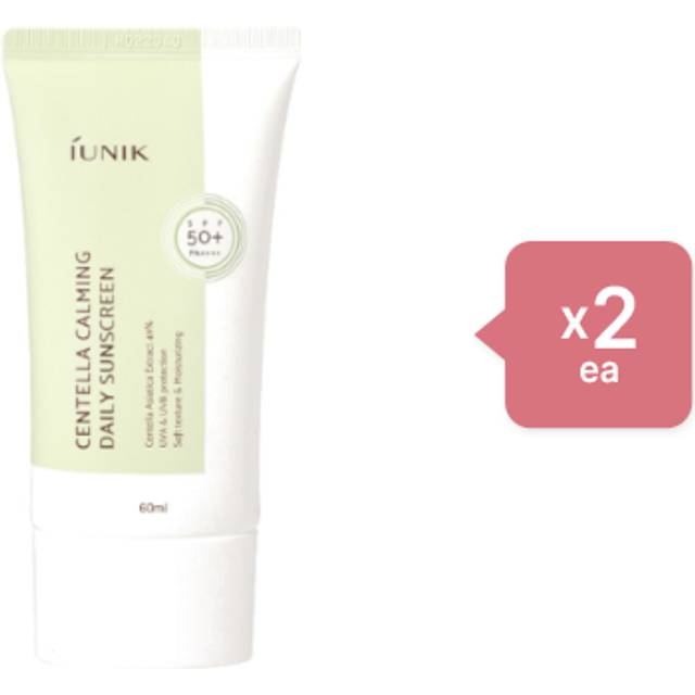 iUNIK - Centella Calming Daily Sunscreen - 60ml (2ea) Set